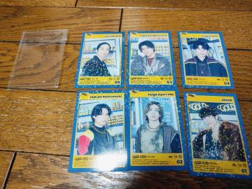 SixTONES GOLD ���T �g���[�f�B���O�J�[�h �g���J