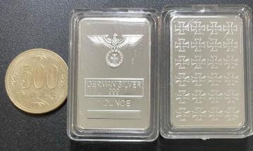 �h�C�c�鍑��s�iDeutsche Reichsbank�j�L�O��݃V���o�[�o�[ 1oz 1�I���X ���v���J �ۑ��J�v�Z������I