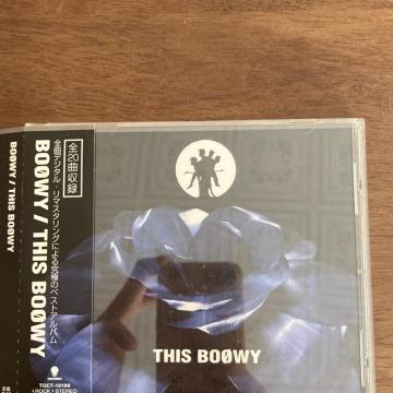 セル版CD THIS BOφWY ベストアルバム 氷室京介 布袋寅泰