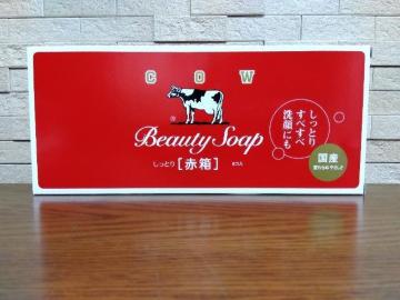 牛乳石鹸 赤箱 90g  6個入