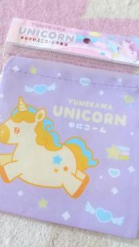 ゆめかわユニコーン☆ミニ巾着袋
