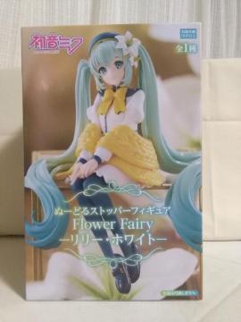 初音ミクぬーどるストッパーフィギュア Flower Fairy リリー.ホワイト