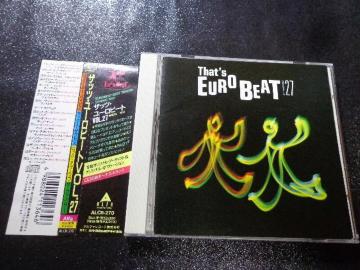 CD ★ That's EURO BEAT Vol.27 CD、Blu-ray、DVD 2枚で送料180円
