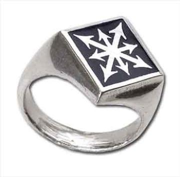 ALCHEMY GOTHIC: Chaos Signet Ring זp