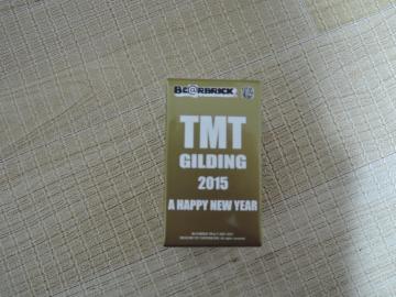 Vi TMT ~ BE@RBRICK xAubN 100 GILDING 2015 HAPPY tBMA fBRgC