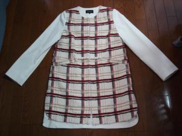 ★クイーンズコート QUEENS COURT おしゃれデザインコート★超激安!値下げ!最終出品!