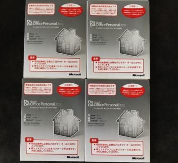 Microsoft Office Personal 2010 4���Z�b�g