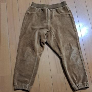 100cmコーデュロイパンツ(良品計画)