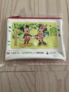 ミッキー&ミニー ディズニー ウェットティッシュポーチ ポーチ