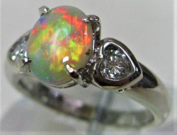 Pt900v`i OwփIp[ 1.22ct _C 2 0.31ct