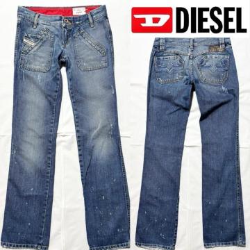 DIESEL �f�B�[�[�� �艿5���~�� �u�[�c�J�b�g ���H �f�j�� 25 �W�[���Y �C�O �C�^���A �u�����h ���K ���r �r��