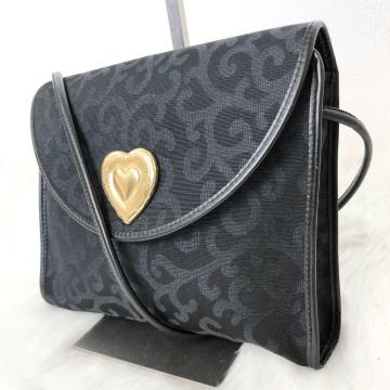 �y�󏭁zYves Saint Laurent �V�����_�[�o�b�O �����͗l �A���x�X�N �r�b�O �n�[�g ���`�[�t