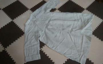 Tual ce cim raciqu 麻100% ベージュ 美品