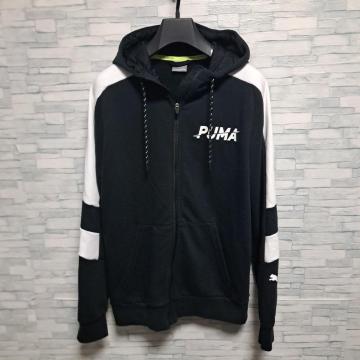��PUMA �v�[�} �r�b�O���S �}�[�N �v�����g�p�[�J�[ �p�[�J�[/�����Y/L���u���b�N���V�샂�f��