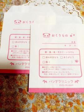 お裾分け☆パンダクリニックペーパーバック2枚☆