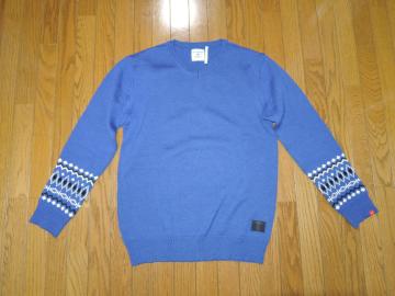 BEDWIN & THE HEARTBREAKERS xhEB V jbg 3 mfBbNZ[^[V-NECK KNIT