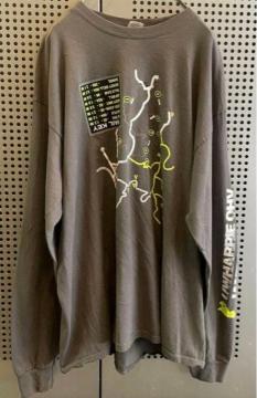 �Ò��@���B���e�[�W�@vintage �����O�X���[�uT�V���c�@����tee �v�����g�@�r�b�N�T�C�Y�@���h