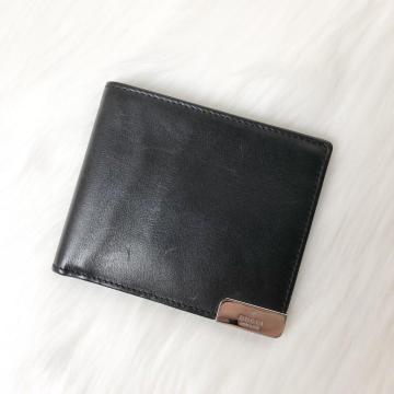 GUCCI �O�b�` ��܂���z �܂���z �V���o�[�v���[�g���S �� �u���b�N ���U�[