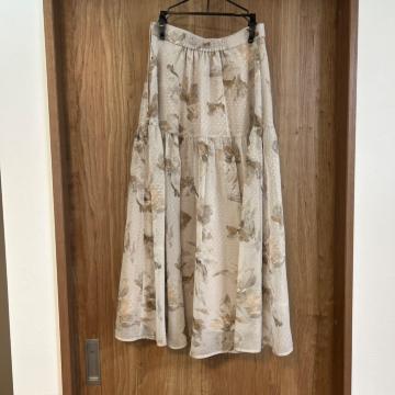 Noela�i�m�G���j�ԕ��t���A�����O�X�J�[�g M�T�C�Y �x�[�W���n ���ꂢ��