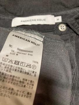 AMERICAN HOLIC�����R�[�f�����C�V���c�����s�[�X�^�t�F�C�N�t�@�[�x�X�g