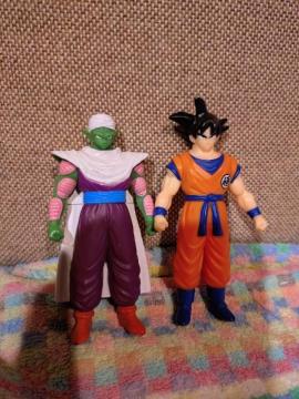 中古 ドラゴンボール ソフビ 孫悟空&ピッコロ 2体セット!ミニサイズ