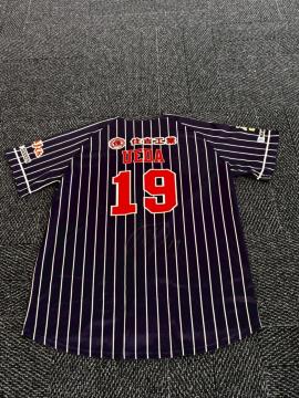 #19 上田 優太選手着用・直筆サイン入り2ndユニフォーム