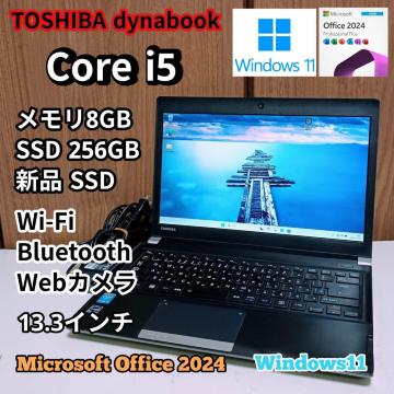 TOSHIBA dynabook Corei5 8GB SDD256GB Windows11 WebJ m[gp\R