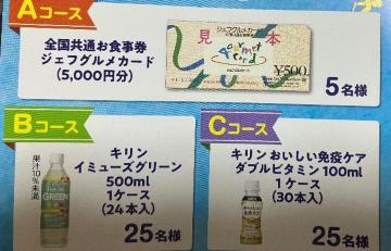 �^�C�A�b�v���W�F�t�O�����J�[�h5000�~/�L�����Ɖu�P�A1�P�[�X/55���l1��