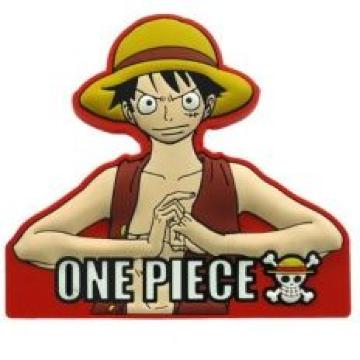 《New》ルフィ/ワンピース★ダッシュボードに張り付け・ラバークリップ(両面シール付)