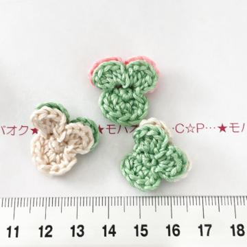 27*ハンドメイド♪お花モチーフ ビオラ 4