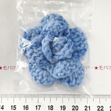 27*ハンドメイド♪アクリル毛糸の巻きバラモチーフ 12