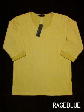 □RAGEBLUE/レイジブルー 七分袖 ボーダーTシャツ・カットソー/メンズ☆新品