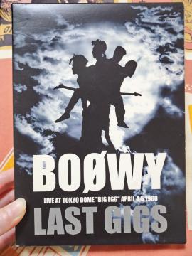 BOOWY@LAST GIGS DVD