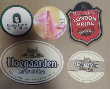 ヒューガルデンホワイト ペリエ フラーズロンドンプライド パンダ コースター