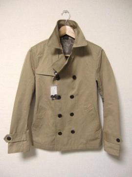 □HARE/ハレ ショート トレンチコート/ベージュ・メンズ/M☆新品