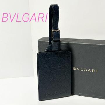 BVLGARI �u���K�� �l�[���v���[�g �l�C�r�[ ���U�[ ���Q�[�W�^�O �V���v��