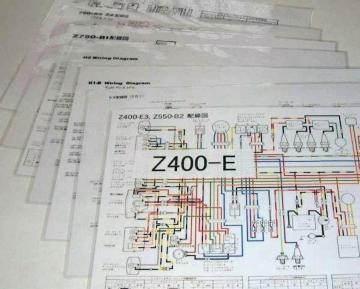 JTL Z750B Z400FX Z550B Z400GP z}~l[g 