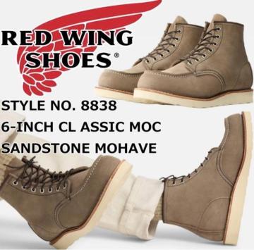 �ؑ���Ɓ@26SS REDWING ���b�h�E�B���O 8838 6inch Classic Moc US10.5D 28.5cm