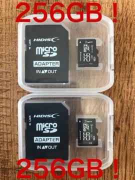 microSDJ[h 256GBy2Zbgz(SDJ[hƂĂgp\!)