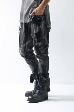 ViKMRiiCotton Spandex Discharged Crush Pants 2