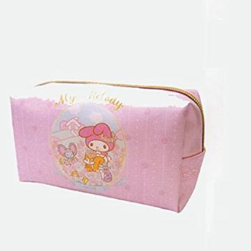 【マイメロディ】可愛い♪コスメ.デジカメ.筆記具.小物入 ハートジップポーチ