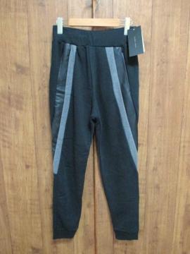 ☆ZARA/ザラ デザイン スウェットパンツ/黒/メンズ/M(31)☆新品