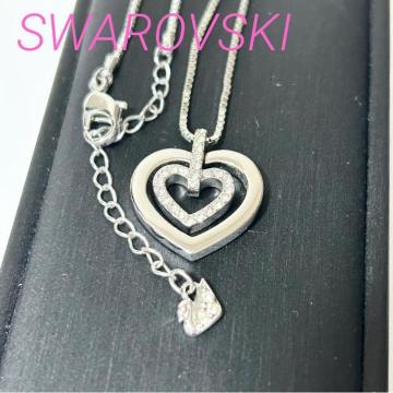 ���i SWAROVSKI �X�����t�X�L�[ ���C���X�g�[�� �n�[�g �l�b�N���X �y���_���g ���f�B�[�X �V���o�[