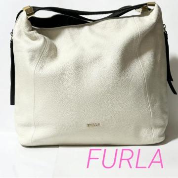 ���i FURLA �t���� F6530 ���Y ���U�[ �n���h�o�b�O �g�[�g ���f�B�[�X �A�C�{���[ �u���b�N