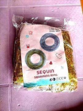 sequin swimming ring  Ji