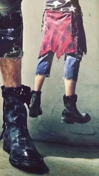 ʒViKMRII CRUSH SHORT BOOTS_ASH/RFM 2