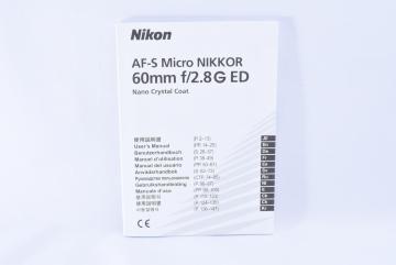 i Nikon AF-S Micro 60mm f/2.8G ED 戵