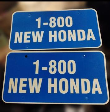 �u1-800 NEW HONDA�v�A�����J���v���[�g 2���Z�b�g �z���_ �t�@�� �f�B�X�v���C �K���[�W�����i