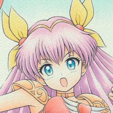 自作イラスト ウェディングピーチ (花咲ももこ) キック ファイターエンジェル