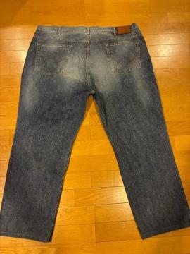 EDWIN �T�O�R �X�g���[�g�f�j�������傫��sizeW50 used126cm